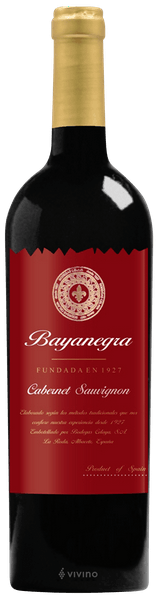 BODEGAS CELAYA BAYANEGRA CABERNET SAUVIGNON